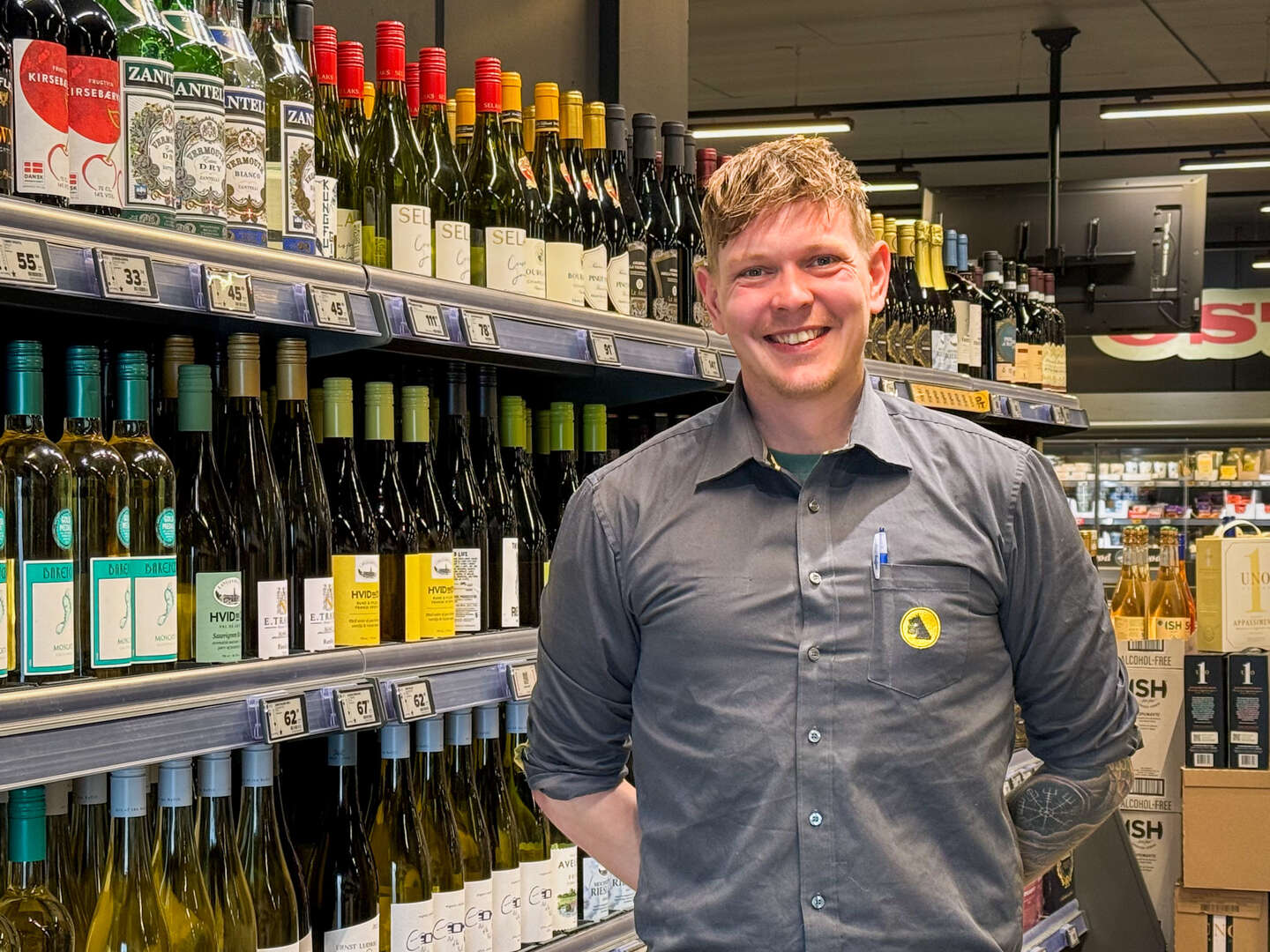 Ung butikschef takker b�de Netto og Nex� for sin k�reste