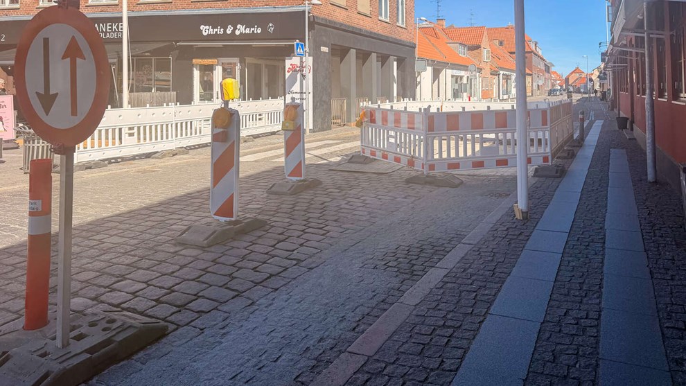 Derfor er der vejarbejde ved Store Torv