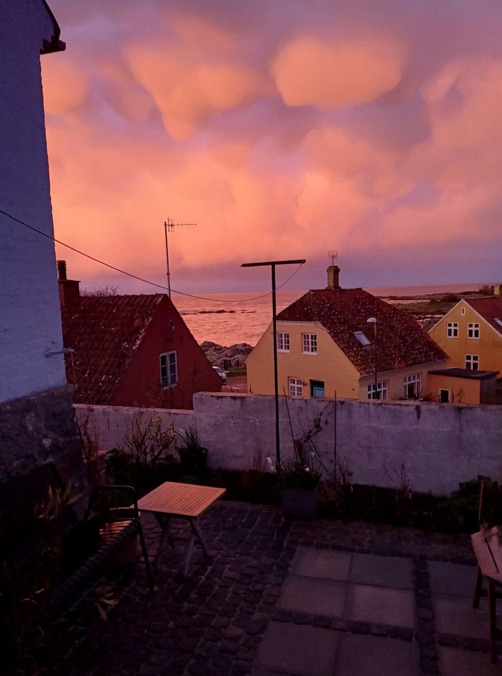 Dagens billede: En aften i Svaneke