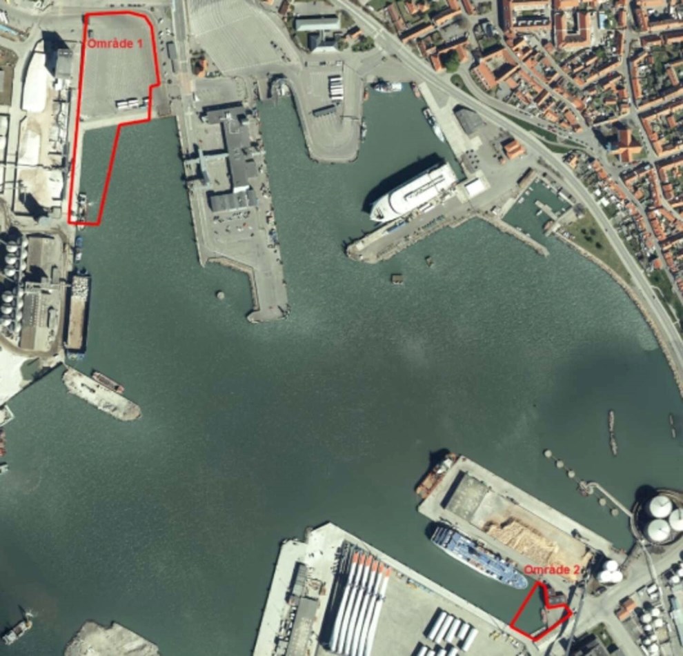 K�mpe milit�r�velse: Etablerer to omr�der p� R�nne Havn