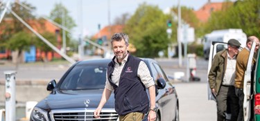 Kongen kommer på besøg: 'Det er en stor ære'