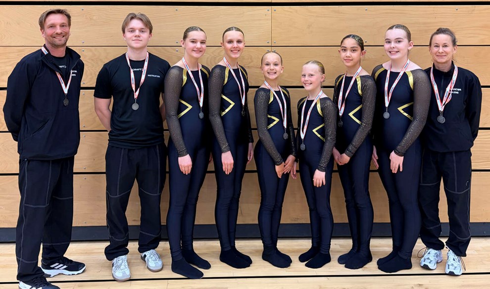 S�lv til unge gymnaster