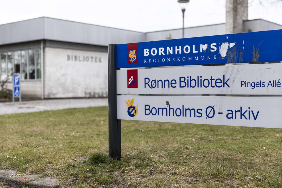 Indbrud p� biblioteket
