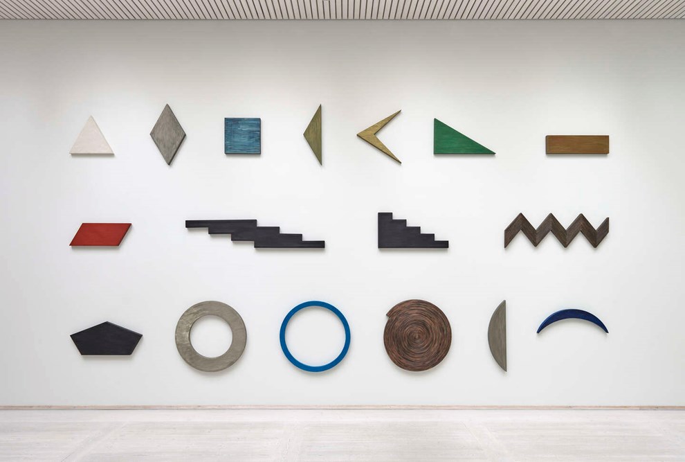 Hjemvendt kunstner omdanner museumssale til landskaber