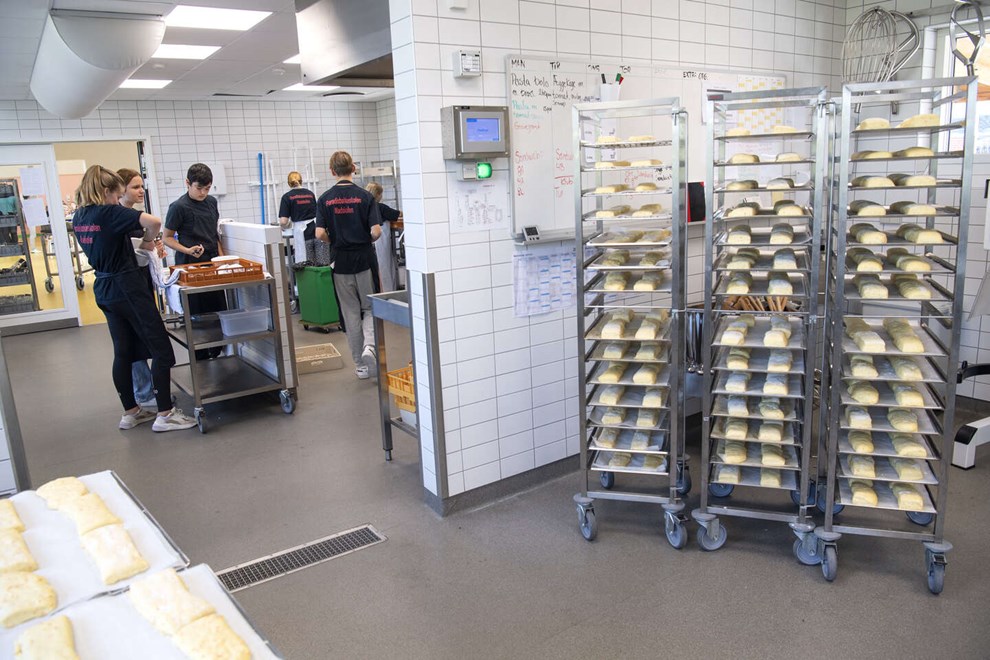 T�t p� frontlinjen er skolemad en prioritet