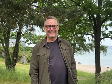 Steinlein troede aldrig, han skulle bo i Sandk�s: Men s�dan blev det