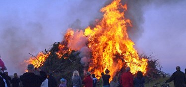 Fik ingen svar: Bålfest tæt på aflysning