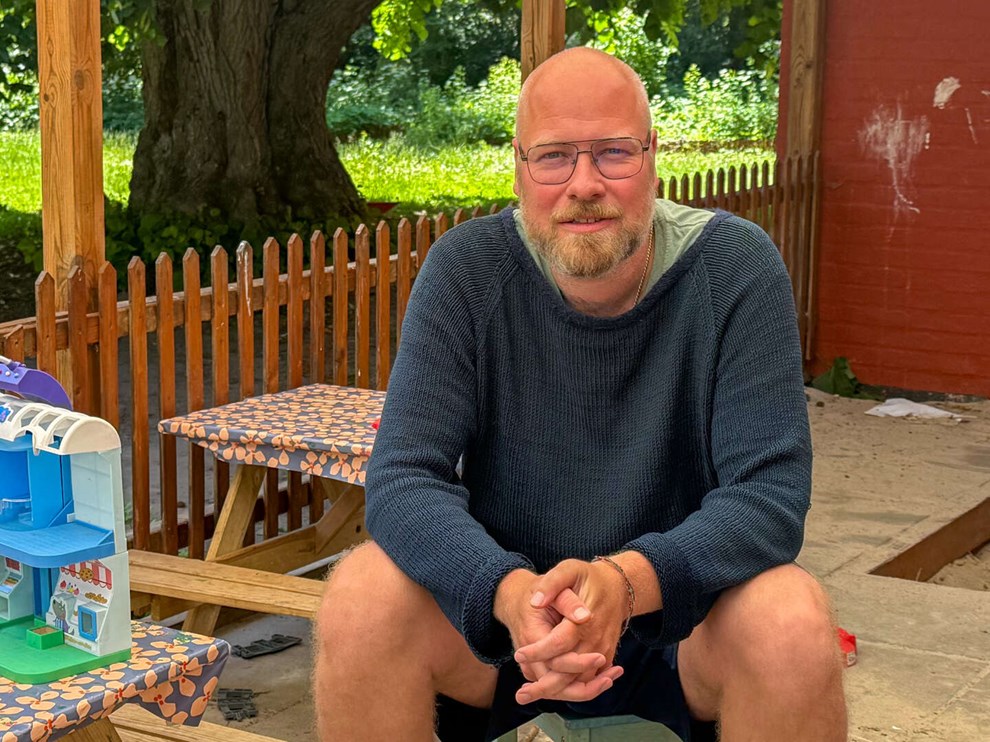 Efter 20 �r var han klar til at skifte spor - men s� skete der noget
