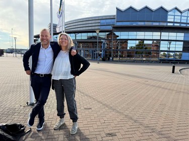 Thomas og Tolstrup leverede budskab i Ystad: 'Alle minutter t�ller'