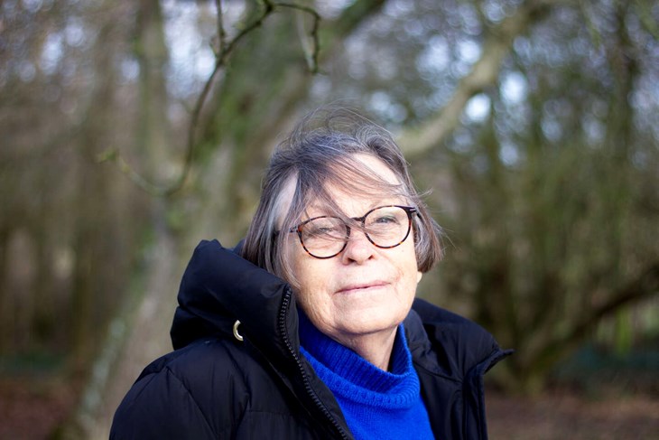 Ingrid Kofod Larsen oplever større interesse for foredrag om Martin Andersen Nexø, og der er en stigende interesse for Litteraturens Folkemøde. Foto: Kristian Maegaard Nielsen