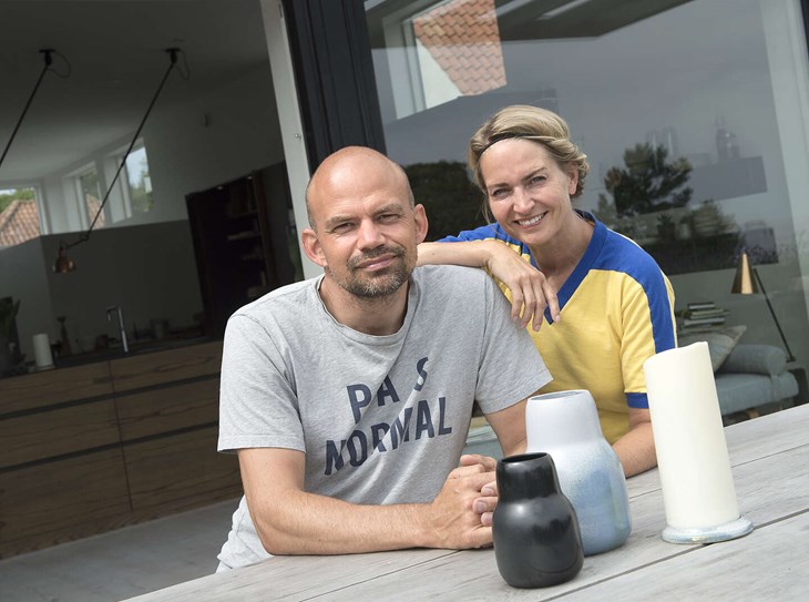 Jesper Vollmer og Anette Heick solgte deres sommerhus i Allinge sidste &aring;r. Arkivfoto: Allan Rieck