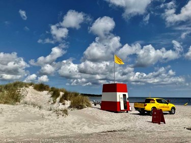 Windsurfere i problemer p� Balka