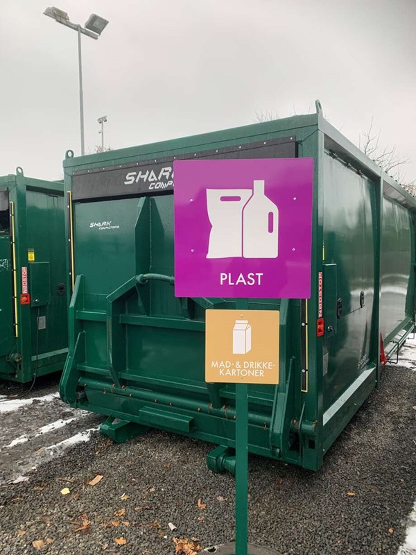 Genbrugsplads holder lukket hele dagen