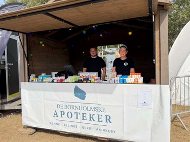Apoteket tester nyt koncept p� Wonderfestiwall 