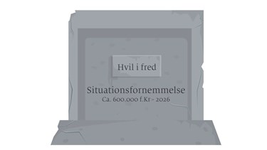 Man pisser ikke p� et gravsted