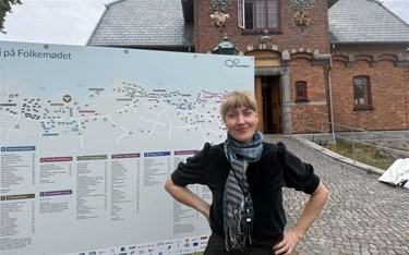 Folkem�de-Signe fylder 50: Jeg f�ler mig privilegeret