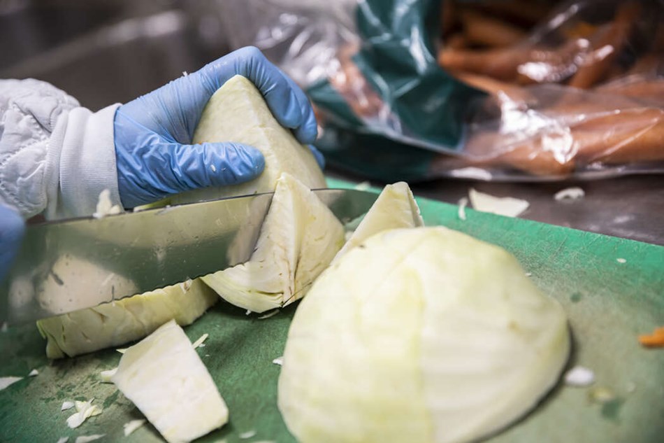 Vegansk hospitalsmad i retten: Sådan gør Bornholm