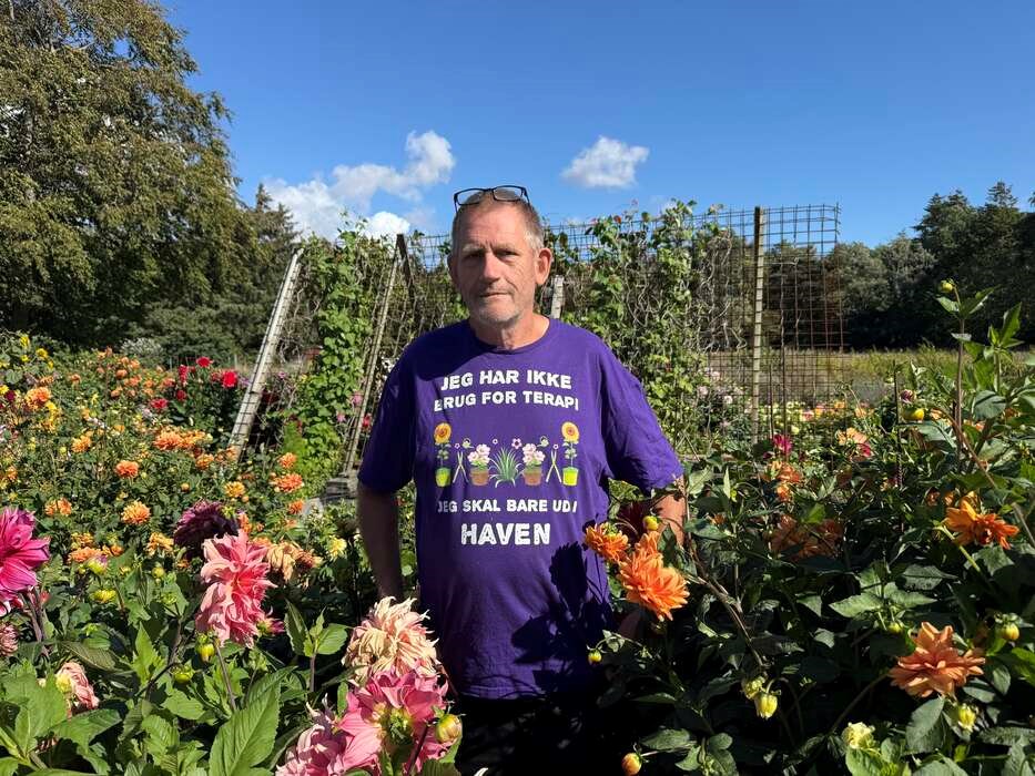 'Blomsterne har reddet mit liv'