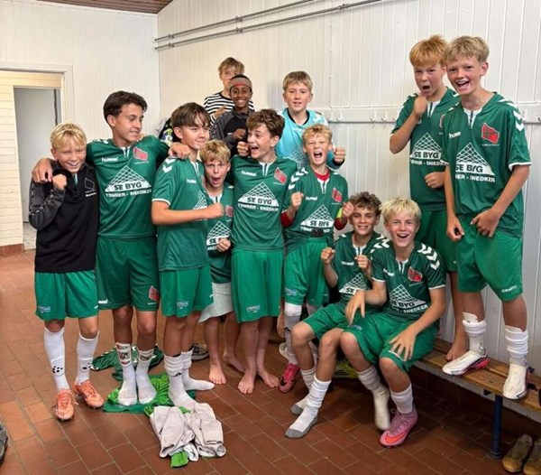 U14 vendte 0-2 til 5-3