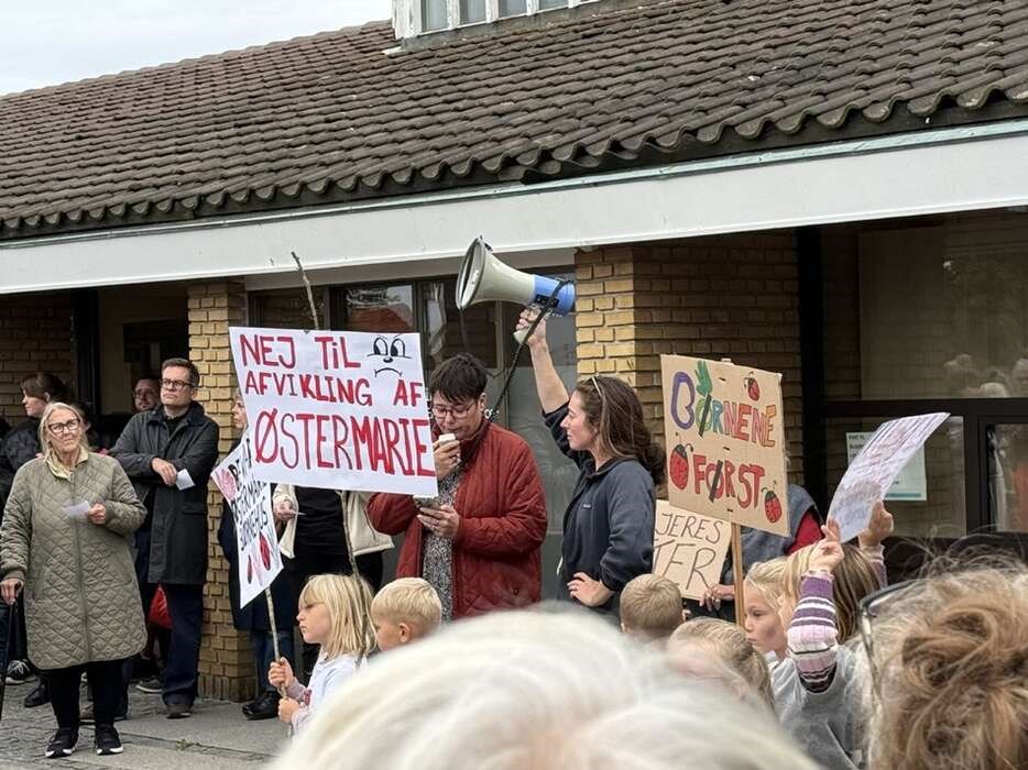 Protesterer igen mod budgettet - gjorde vores for en stemme