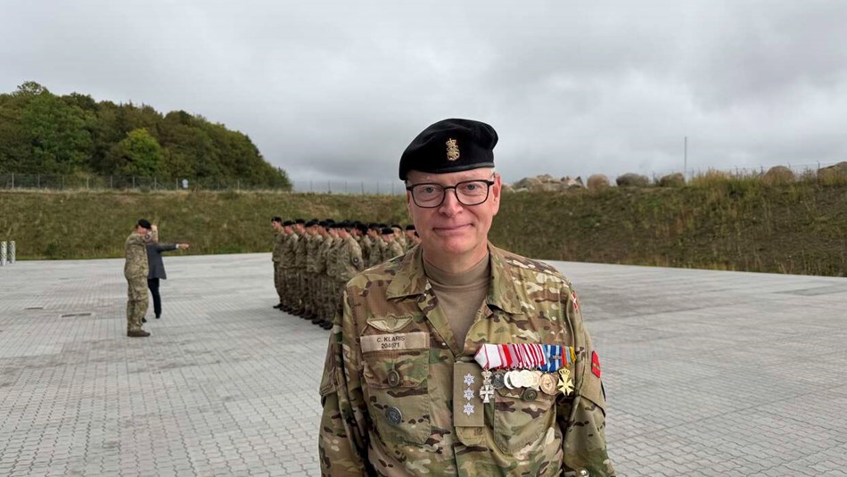 Ny regimentschef: 'Bornholmerne f�r en chef, der bos�tter sig'