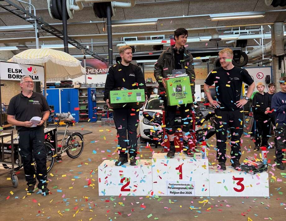 Mikkel Andersen kom p� podiet