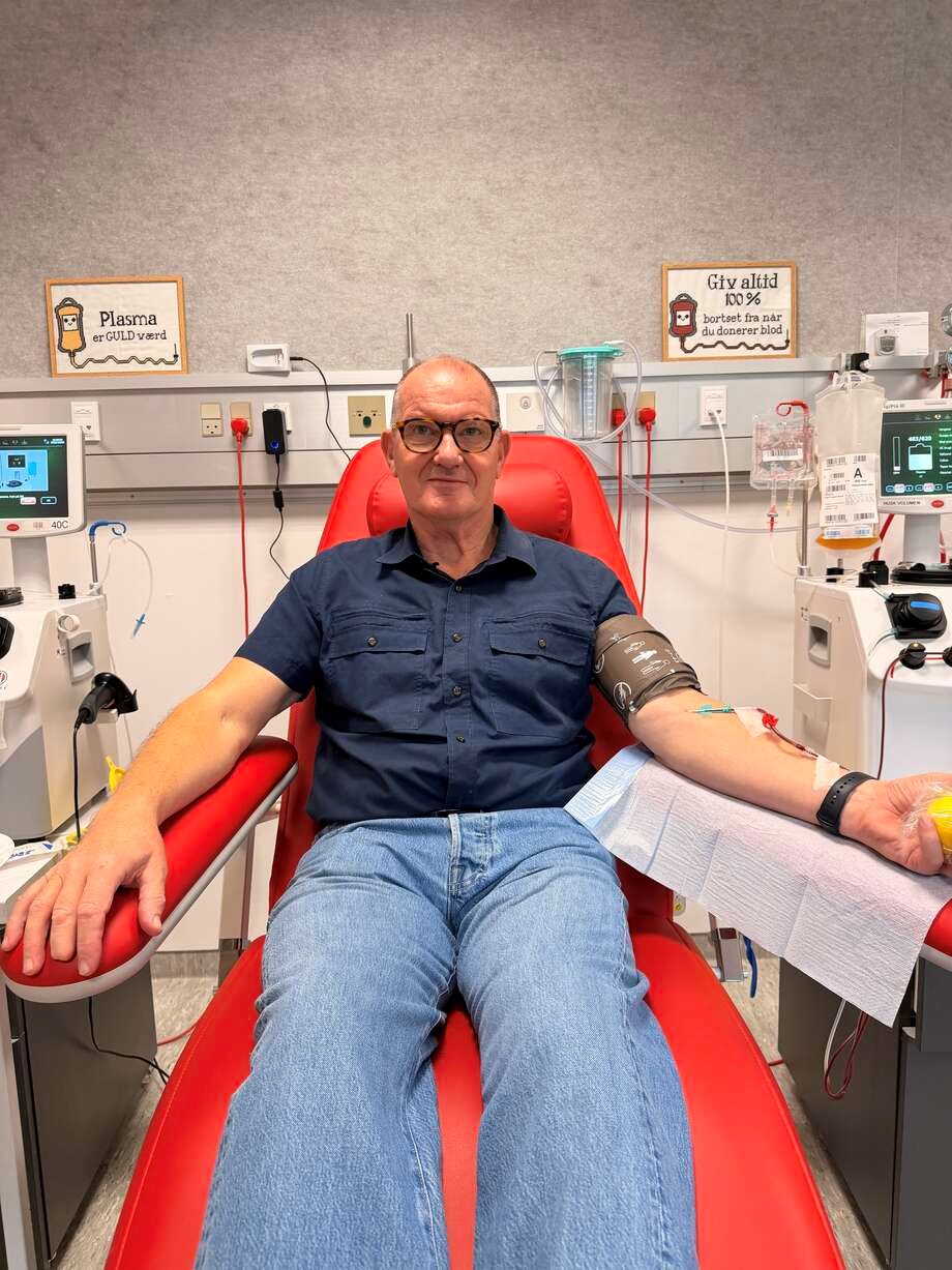 Første lokale bloddonor til at runde 300 donationer