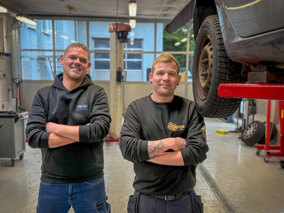 Nicolai og Micki st�r bag nyt autov�rksted: 'Vi har skudt papeg�jen'
